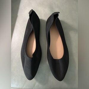 Elegant Black Women's Flats, Rothy knock offs
